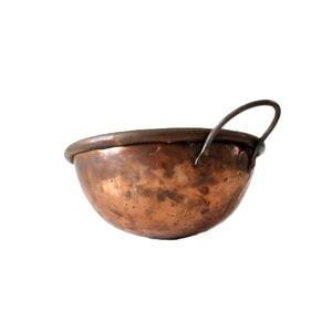 Nouveau bol de spa en cuivre martelé moderne antique plaqué traditionnel pour la pédicure à tremper les pieds - Product Image 6