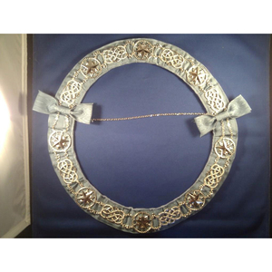 Collar de Oficial masónico de nailon personalizado de alta calidad bordado duradero estilo vintage ecológico - Product Image 2