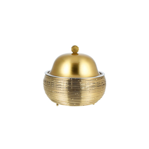 Réchaud ou chauffe-plat en acier inoxydable plaqué or design personnalisé fait à la main meilleure vente et de haute qualité sur Offre Spéciale - Product Image 1