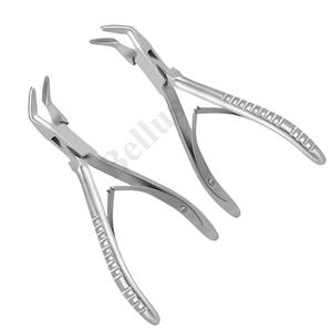 Rongeurs d'os orthopédiques professionnels Instruments chirurgicaux en acier inoxydable Pinces manuelles Matériaux en plastique et en métal de haute qualité - Product Image 1