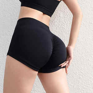 Custom Logo Thick High Waist Yoga Pants With <b>Pockets</b> Tummy Control Workout Running Yoga <b>Leggings</b> For Women - Product Image 2