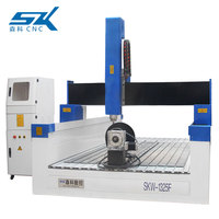 4 axes 3d madera cnc diy bois eva mousse sculpture fraisage planche de surf façonnage machine de gravure à vendre
