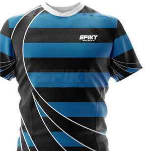 Prix usine hommes Rugby uniforme en gros Rugby équipe uniforme ensemble de haute qualité en taille adulte - Product Image 4