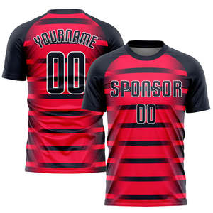Ropa de fútbol transpirable de secado rápido de alta calidad OEM-camisetas de fútbol sublimadas personalizadas con impresión de logotipo UNIFORMES DE EQUIPO al por mayor - Product Image 6