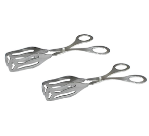 Venta caliente Tong Material de acero inoxidable Colador Sugar Ice Tong con Roti Pasta servir uso más exigente para la venta - Product Image 6