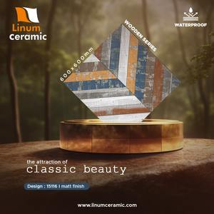 Haute demande 2025 Design moderne Carreaux d'intérieur en porcelaine émaillée de 600x600mm avec finition brillante Carreaux au meilleur prix - Product Image 1