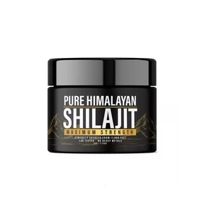 Résine de Shilajit biologique testée en laboratoire Extrait minéral naturel de haute pureté Marque privée Approvisionnement en vrac direct d'Inde - Product Image 1