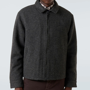 OEM/ODM Vestes pour hommes de qualité supérieure sur mesure Vestes pour hommes College Letterman Varsity Veste 100% coton et laine pour homme - Product Image 3