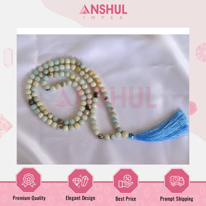 Prix de gros Largement vendu 100% Naturel Élégant Multi Couleur Spirituel Guérison Utilisation Multi Amazonite Gemme 8mm Mala - Product Image 4