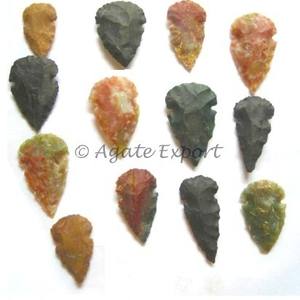 หัวลูกศรคริสตัลพลอยทำด้วยมือขนาด2นิ้วแบบอินเดีย - Product Image 3