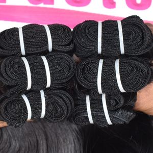 Cheveux humains naturels ondulés (Body Wave) de l'usine du sud de l'Inde, alignés aux cuticules, aspect naturel, prix de gros abordables, fournisseur brut pour l'exportation - Product Image 1