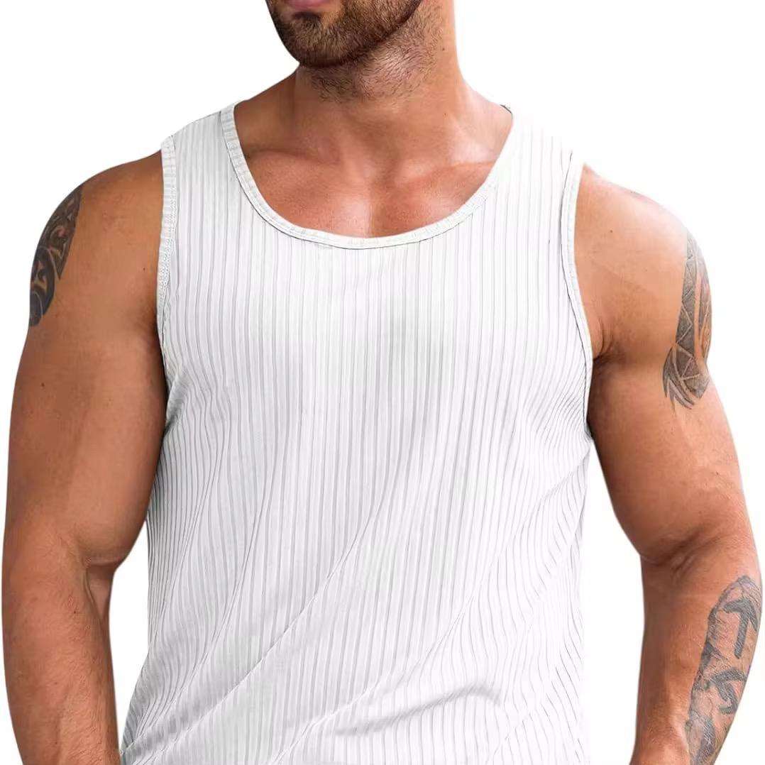 Deep Neck Tank Top Men High Quality Wholesale Available