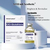 Sérum rajeunissant à l'acide hyaluronique EM Private Label EXO pour le corps, ampoule 100 ml, soin de la peau personnalisé