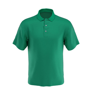 Hombre 100% Algodón Ecológico Manga Corta Casual para Camisetas Polo Logotipo Bordado Impreso Sublimación Patrón Sólido Punto - Product Image 4