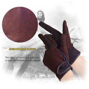 Los últimos guantes de cuero para montar a caballo con diseño personalizado, invierno suave, especialmente diseñados para mantener a los jinetes cómodos con servicio OEM - Product Image 5