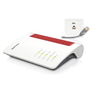 Modem routeur BOX 7690 Dual Band Blanc et Rouge 20003057 - Product Image 3