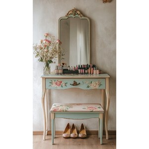 Fabricant de miroirs de sol sur pied en bois extra-larges pour la décoration de la maison, forme personnalisée, miroir de sol moderne pour la chambre à coucher, intérieur - Product Image 2