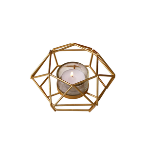 Portavelas de Metal de Latón en Forma de Estrella, Acabado Dorado Antiguo, para Decoración de Mesa en Bodas, Navidad y Hogar - Product Image 6