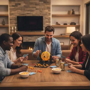 Juego de Bingo y Lotería con Asas de Plástico - Product Image 2