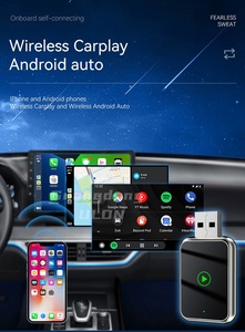 Vente chaude 2025 convertit CarPlay filaire en Plug and Play sans fil Auto Connect Easy Setup Fit Wireless Carplay Adapter pour les voitures - Product Image 4