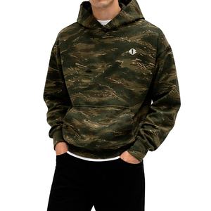 Sudaderas con Capucha Extra Grandes de Camuflaje de Lujo Personalizadas, Unisex, al por Mayor, Ropa Urbana, OEM, Marca Privada, Estilo Casual, Estilo Americano - Product Image 1