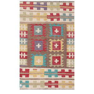 Tapis Kilim d'Afghanistan Maimana 186 x 115 cm Ensemble de tapis - Product Image 1