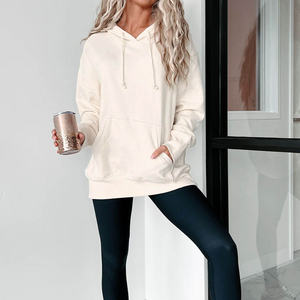 Ropa personalizada para mujer, vestidos de sudadera de lana para mujer, jersey de manga larga de alta calidad, vestido largo con capucha - Product Image 4