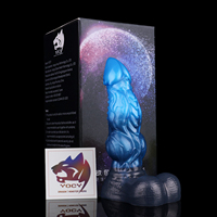 Dildo de Nudo de Monstruo de Fantasía al por Mayor con Ventosa, Pene de Silicona Realista, Masajeador Vaginal, Juguetes Sexuales para Adultos para la Masturbación Femenina