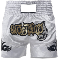Shorts de boxe personnalisés en gros pour la lutte, le Muay Thai, les arts martiaux, 100% polyester, haute qualité