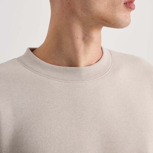 Haute qualité hommes automne 2026 printemps pull cou pull conception Simple épais chaud coupe ample grande taille écran imprimé - Product Image 2