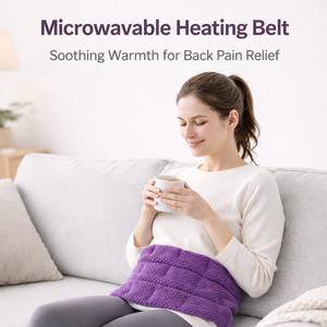 Bantal Pemanas Berbobot untuk Nyeri Haid Wanita, Dapat Dipanaskan di Microwave dan Dibekukan, Dilengkapi Tali Panjang - Product Image 2