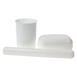 Set de Cuidado Bucal Esencial para Viajes, Taza Compacta, Jabón, Cepillo de Dientes para Usar en Movimiento - Product Image 3