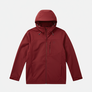 Chaqueta cortavientos de poliéster duradera impermeable OEM de fábrica para marcas de ropa deportiva - Product Image 4