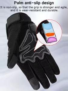 Gants de moto en matériaux personnalisés pour hommes et femmes avec logo personnalisé/design Gant de moto de course avec gamme basse - Product Image 2