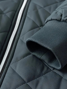 Chaqueta de Cuero Estilo Bomber para Hombre, Directo de Fábrica, Personalizable, Transpirable e Impermeable, Estilo Hip Hop para Invierno, Precio al por Mayor - Product Image 2