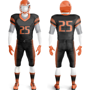 Construido para manejar aparejos con uniforme de fútbol americano de ajuste protector creado para la actividad sin parar Jersey de fútbol americano - Product Image 4