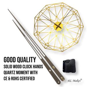 Đồng hồ treo tường phòng khách hiện đại, kích thước lớn, thiết kế độc đáo, đồng hồ treo tường trang trí, thiết kế mới, đồng hồ treo tường bằng kim loại - Product Image 3