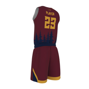 Concevez Votre Propre Ensemble d'Uniformes de Basketball Personnalisés, Uniformes de Basketball de Haute Qualité pour Adultes, Ensemble Complet pour Équipe, Respirant et Anti-Transpiration - Product Image 4