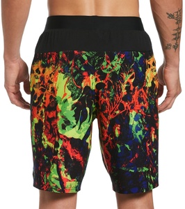 Personalizado de alta calidad de diseño Streetwear impreso Casual hombres pantalones cortos entrenamiento gimnasio 100% poliéster pantalones cortos de baño - Product Image 5