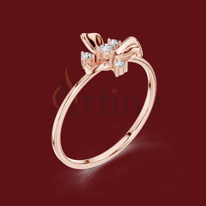 10K Personalised Gujarati <b>name</b> <b>ring</b> in gold - Product Image 1