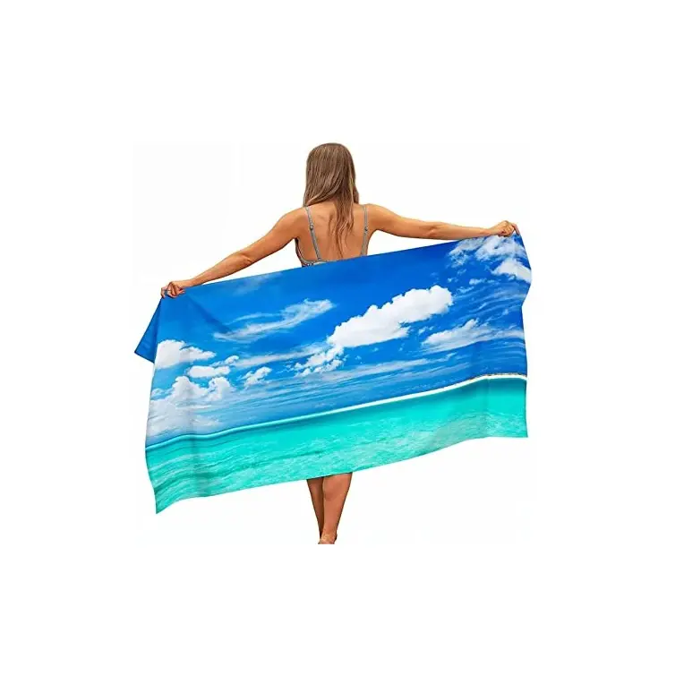 Оптовая продажа, летнее пляжное полотенце, рюкзак 2 в 1, складное пляжное полотенце с индивидуальным принтом, пляжные полотенца с национальным флагом