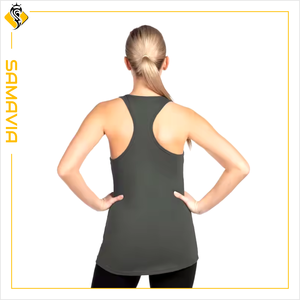 Custom Samavia Hombres Casual Tank Tops Tecnología de corte automatizado-Impresión digital 100% Algodón Fabricantes de calidad OEM - Product Image 2