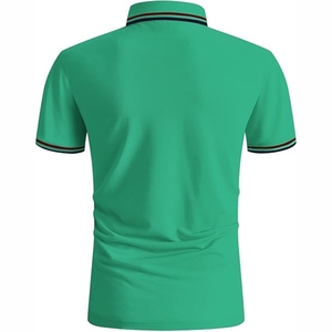 Camiseta Polo para Hombre, Manga Corta, Ropa Deportiva Elegante, Ropa Casual, Tejido Transpirable de Alta Calidad, Camiseta Polo Cómoda de EE. UU. - Product Image 3
