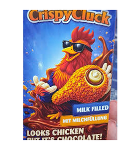 Chocolats en forme de poulet frit croustillant en vrac, 48g, carton de 24, poids net 1,152kg, pour vente en gros et livraison directe - Product Image 6