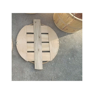 SEAFOOD CONTAINING WOOD <b>CRAB</b> BUSHEL BASKET Customized Size Export Worldwide - Product Image 5
