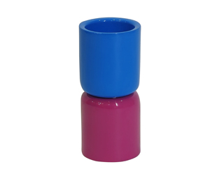 Handmade drum shape iron candle holders Sustainable modern candle pillar holders Home decoration iron candle holders - Product Image 3