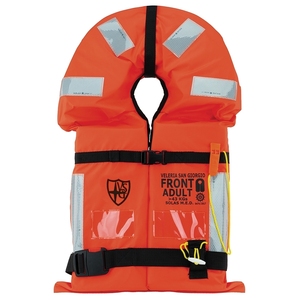 Solas certificat MK10 gilet de sauvetage adulte nouveau cou pliable conception facile stockage Double poche transparente Badge nouvelle vie pliable - Product Image 1