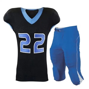 Ropa deportiva de fútbol americano de alta calidad, uniforme transpirable cómodo, sublimación, precio al por mayor, talla grande disponible - Product Image 3