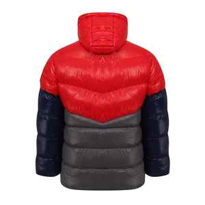 Chaqueta de invierno para hombre personalizada al por mayor, nuevo diseño de moda, acolchada con cuello levantado y tela de lona acolchada - Product Image 5