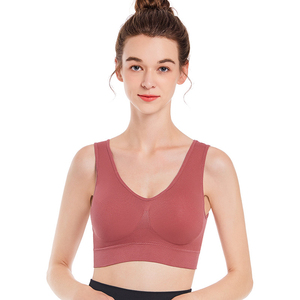 Gran oferta, Sujetador deportivo de alta calidad para mujer, sujetador transpirable para entrenamiento de gimnasio, sujetador de Yoga elástico con hermosa espalda estampada para correr Fitness - Product Image 5